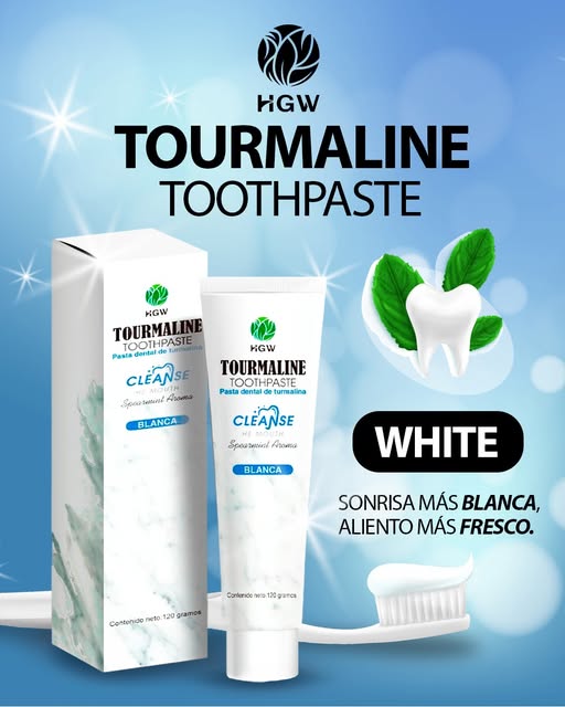 Tourmaline Toothpaste White HGW 1